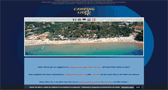 Desktop Screenshot of elbacampinglido.it